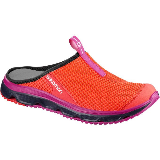 Salomon Israel RX SLIDE 3.0 W - Womens Sandals - Orange (IPWB-03156)